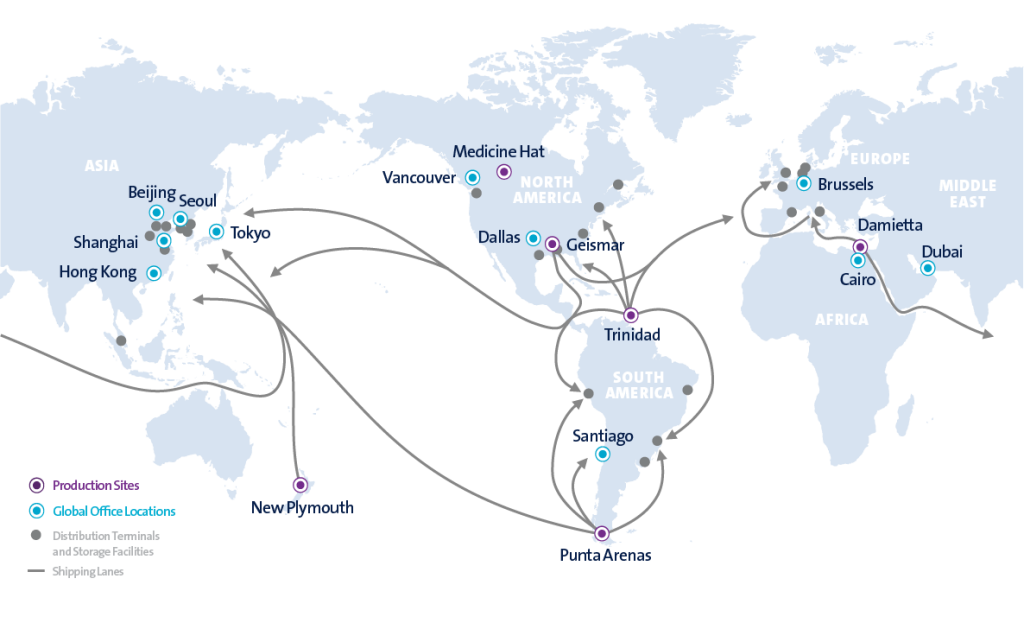 Global Logistics & Supply Chain - Methanex | Methanex